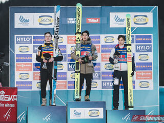 Domen Prevc (SLO), Ren Nikaido (JPN), Stephan Embacher (AUT)