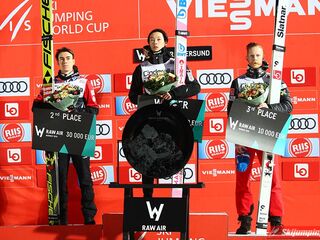 Podium Turnieju Raw Air