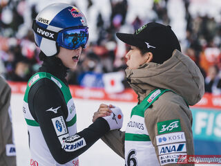 Ryoyu Kobayashi (JPN), Ren Nikaido (JPN)