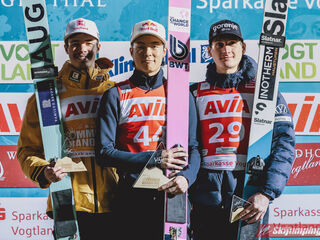 Philipp Raimund (GER), Ryoyu Kobayashi (JPN), Domen Prevc (SLO)