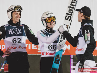 TImi Zajc (SLO), Domen Prevc (SLO), Anze Lanisek (SLO)