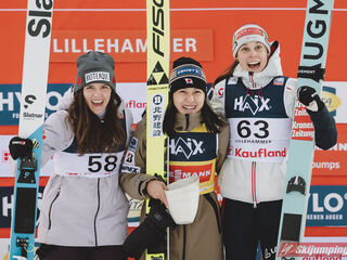 Abigail State (CAN), Nozomi Maruyama (JPN), Lisa Eder (AUT)