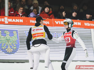 Anze Lanisek (SLO), Domen Prevc (SLO)