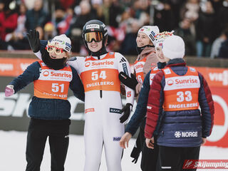 Anna Odine Stroem (NOR), Heidi Dyhre Traaserud (NOR), Silje Opseth (NOR)