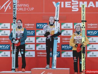 Podium Pucharu Świata 2024/2025