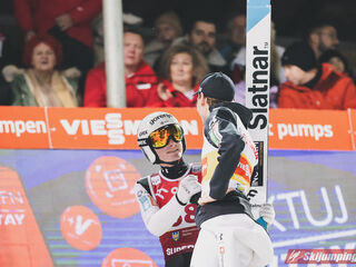 Domen Prevc (SLO), Anze Lanisek (SLO)