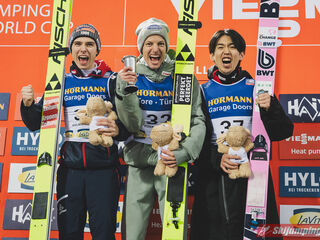 Maximilian Ortner (AUT), Gregor Deschwanden (SUI), Naoki Nakamura (JPN)