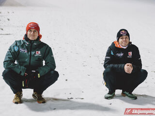 Karl Geiger (GER), Andreas Wellinger (GER)