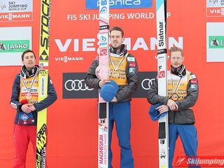 Podium PŚ w Lotach 2017/2018