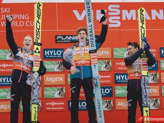 Podium PŚ 2024/2025