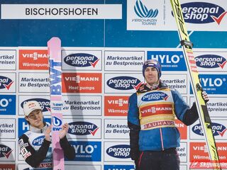 Podium Turnieju Czterech Skoczni