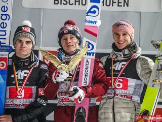 Podium Turnieju Czterech Skoczni 2019/2020
