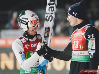 Anze Lanisek (SLO), Timi Zajc (SLO)