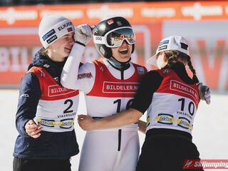 Ingvild Synnoeve Midstkogen (NOR), Frida Westman (SWE), Heidi Dyhre Traaserud (NOR)