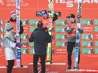 Podium Pucharu Świata w lotach 2022/2023