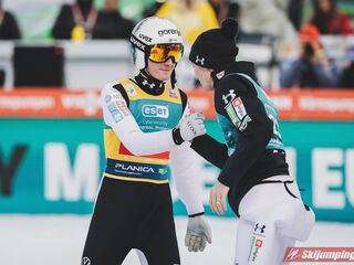 Domen Prevc (SLO), Anze Lanisek (SLO)