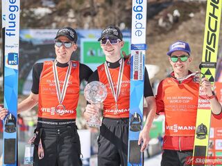 Podium PŚ w lotach 2021/2022