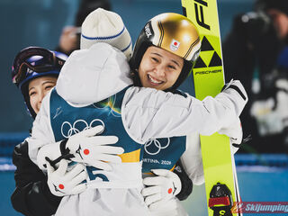 Nozomi Maruyama (JPN), Yuki Ito (JPN), Sara Takanashi (JPN)