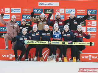 2. Platz Nozomi Maruyama (JPN), Teamfoto