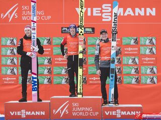 Podium Pucharu Świata w lotach 2022/2023