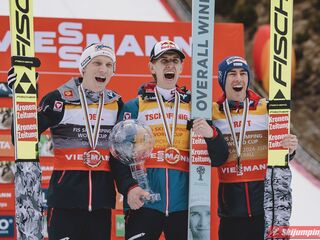 Podium PŚ 2024/2025