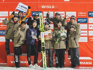 3. Platz Nozomi Maruyama (JPN), Teamfoto