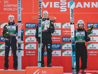 Daniel Tschofenig (AUT), Philipp Raimund (GER), Vladimir Zografski (BUL)