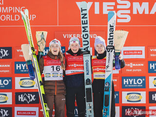 Frida Westman (SWE), Eirin Maria Kvandal (NOR), Nika Prevc (SLO)