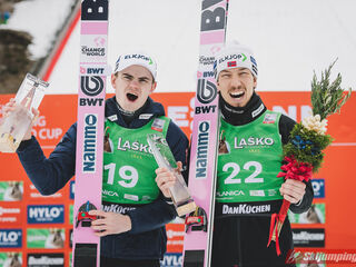 Marius Lindvik (NOR), Johann Andre Forfang (NOR)