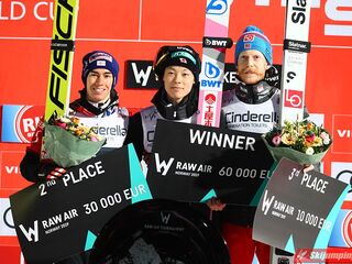 Podium Turnieju Raw Air