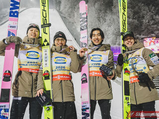 Ryoyu Kobayashi (JPN), Tomofumi Naito (JPN), Naoki Nakamura (JPN), Ren Nikaido (JPN)