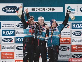 Podium Turnieju Czterech Skoczni 2024/2025