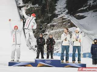 Kacper Tomasiak (POL), Pawel Wasek (POL), Stephan Embacher (AUT), Jan Hoerl (AUT), Kristoffer Eriksen Sundal (NOR), Johann Andre Forfang (NOR)