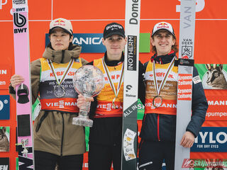 Ryoyu Kobayashi (JPN), Domen Prevc (SLO), Daniel Tschofenig (AUT)