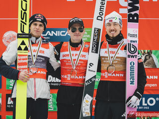 Stephan Embacher (AUT), Domen Prevc (SLO), Johann Andre Forfang (NOR)