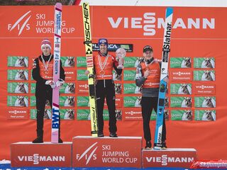 Podium Pucharu Świata w lotach 2022/2023