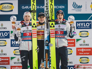 Jan Hoerl (AUT), Domen Prevc (SLO), Stephan Embacher (AUT)