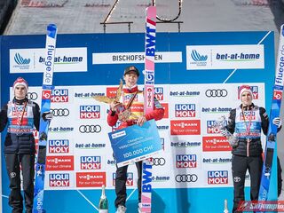 Podium Turnieju Czterech Skoczni