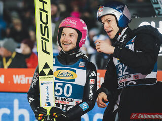 Felix Hoffmann (GER), Andreas Wellinger (GER)
