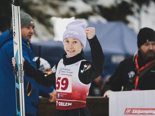 Siegerin Nika Prevc (SLO)