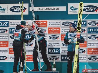 Podium Turnieju Czterech Skoczni 2024/2025