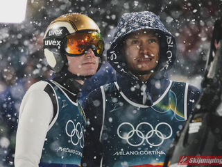 Domen Prevc (SLO), Anze Lanisek (SLO)