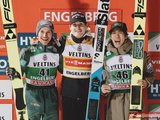 Felix Hoffmann (GER), Domen Prevc (SLO), Ren Nikaido (JPN)