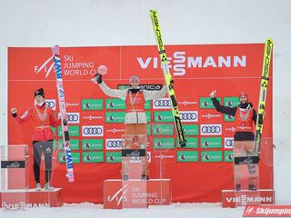 Podium Pucharu Świata w lotach 2020/2021