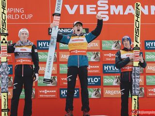 Podium Pucharu Świata 2024/2025