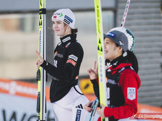 Anna Odine Stroem (NOR), Nozomi Maruyama (JPN)