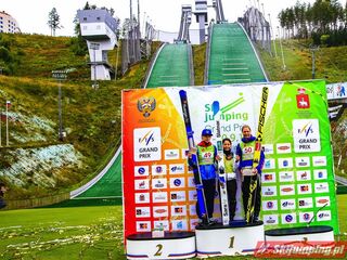 Podium Letniego Grand Prix 2017