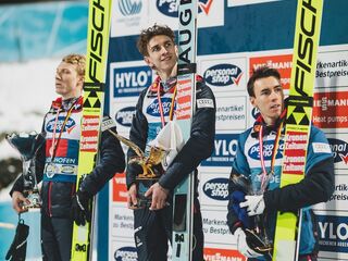 Podium Turnieju Czterech Skoczni 2024/2055