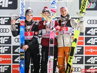 Podium Turnieju Czterech Skoczni 2019/2020