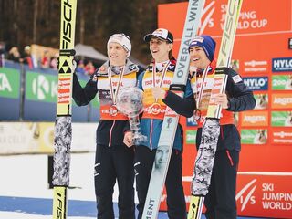 Podium PŚ 2024/2025